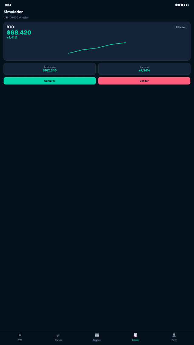 Simulador de trading